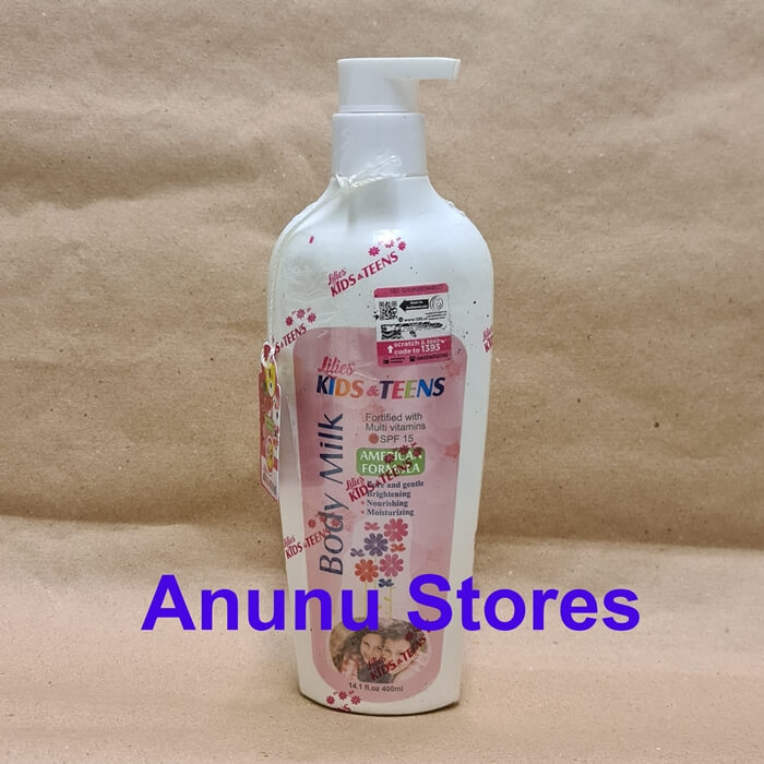 Lilies Kids & Teens Body Milk - 400ml